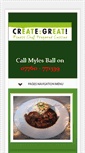 Mobile Screenshot of creategreat.co.uk
