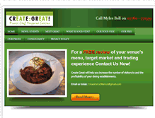 Tablet Screenshot of creategreat.co.uk